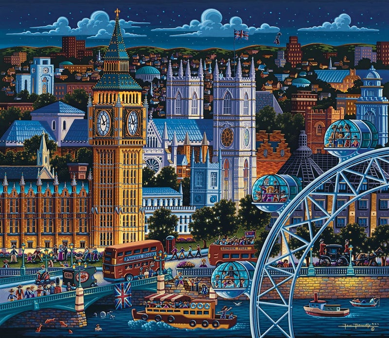 Dowdle Jigsaw Puzzle - London - 1000 Piece - Image 2